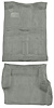 Molded Cut Pile Carpet Fits Select 1991-1994 Chevrolet/GMC/Oldsmobile SUVs [Mass Backing, 4-Door, 2-Piece, Silver] - image 1