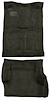 Molded Cut Pile Carpet Fits Select 1991-1994 Chevrolet/GMC/Oldsmobile SUVs [Mass Backing, 4-Door, 2-Piece, Charcoal] - image 1