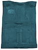 Molded Cut Pile Carpet Fits Select 1991-1994 Chevrolet/GMC/Oldsmobile SUVs [Mass Backing, 4-Door, 1-Piece, Blue] - image 1