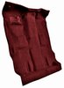 Molded Cut Pile Carpet Fits Select 1992-1999 Chevrolet/GMC SUVs [OE-Style Jute Backing, 2-Door, 1-Piece, Maroon] - image 2
