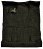 Molded Cut Pile Carpet Fits Select 1992-1999 Chevrolet/GMC SUVs [OE-Style Jute Backing, 2-Door, 1-Piece, Charcoal] - image 1