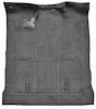 Molded Cut Pile Carpet Fits Select 1992-1999 Chevrolet/GMC SUVs [OE-Style Jute Backing, 2-Door, 1-Piece, Gray] - image 1
