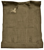 Molded Cut Pile Carpet Fits Select 1992-1999 Chevrolet/GMC SUVs [OE-Style Jute Backing, 2-Door, 1-Piece, Medium Beige] - image 1
