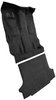 Molded Cut Pile Carpet Fits Select 1992-1999 Chevrolet/GMC SUVs [OE-Style Jute Backing, 2-Door, 2-Piece, Black] - image 2