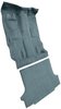 Molded Cut Pile Carpet Fits Select 1992-1999 Chevrolet/GMC SUVs [OE-Style Jute Backing, 2-Door, 2-Piece, Crystal Blue] - image 2