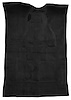 Molded Cut Pile Carpet Fits Select 1995-2005 Chevrolet/GMC/Oldsmobile SUVs [OE-Style Jute Backing, 1-Piece, Black] - image 1