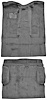 Molded Cut Pile Carpet Fits Select 1995-2000 Cadillac/Chevrolet/GMC SUVs [OE-Style Jute Backing, 4-Door, 2-Piece, Medium Gray] - image 1