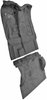 Molded Cut Pile Carpet Fits Select 1995-2000 Cadillac/Chevrolet/GMC SUVs [OE-Style Jute Backing, 4-Door, 2-Piece, Medium Gray] - image 2