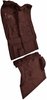 Molded Cut Pile Carpet Fits Select 1995-2000 Cadillac/Chevy/GMC SUVs [OE Jute Backing, 4-Door, 2-Piece, Claret/Oxblood] - image 2