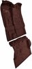 Molded Cut Pile Carpet Fits Select 1995-2000 Cadillac/Chevy/GMC SUVs [Mass Backing, 4-Door, 2-Piece, Claret/Oxblood] - image 2