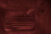 Molded Cut Pile Carpet Fits Select 1995-2000 Cadillac/Chevy/GMC SUVs [Mass Backing, 4-Door, 1-Piece, Claret/Oxblood] - image 3