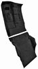 Molded Cut Pile Carpet Fits Select 2000-2006 Cadillac/Chevy/GMC SUVs [Mass Backing, 2-Piece, Black] - image 2