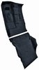 Molded Cut Pile Carpet Fits Select 2000-2006 Cadillac/Chevy/GMC SUVs [Mass Backing, 2-Piece, Navy Blue] - image 2