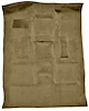 Molded Cut Pile Carpet Fits Select 2000-2006 Cadillac/Chevy/GMC SUVs [Mass Backing, 1-Piece, Medium Dark Oak] - image 1