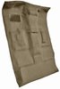 Molded Cut Pile Carpet Fits Select 2000-2006 Cadillac/Chevy/GMC SUVs [Mass Backing, 1-Piece, Medium Beige] - image 2
