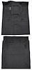 Molded Cut Pile Carpet Fits Select 2000-2006 Cadillac/Chevy/GMC Full-Size SUVs [Mass Backing, 2-Piece, Graphite] - image 1