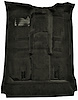 Molded Cut Pile Carpet Fits Select 1992-1999 Chevrolet/GMC SUVs [OE-Style Jute Backing, 2-Door, 1-Piece, Charcoal] - image 1