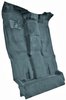 Molded Cut Pile Carpet Fits Select 1992-1999 Chevrolet/GMC SUVs [OE-Style Jute Backing, 2-Door, 1-Piece, Crystal Blue] - image 2