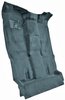 Molded Cut Pile Carpet Fits Select 1992-1999 Chevrolet/GMC SUVs [Mass Backing, 2-Door, 1-Piece, Crystal Blue] - image 2