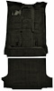 Molded Cut Pile Carpet Fits Select 1992-1999 Chevrolet/GMC SUVs [OE-Style Jute Backing, 2-Door, 2-Piece, Charcoal] - image 1