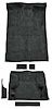 Molded Cut Pile Carpet Fits Select 1995-2005 Chevrolet/GMC SUVs [OE-Style Jute Backing, 2-Door, 6-Piece, Ebony] - image 1