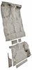 Molded Cut Pile Carpet Fits Select 1995-2005 Chevrolet/GMC SUVs [Mass Backing, 2-Door, 6-Piece, Medium Gray/Pewter] - image 2