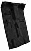 Molded Cut Pile Carpet Fits Select 2004-2012 Chevrolet/GMC/Isuzu Trucks [OE-Style Jute Backing, Extended Cab, 1-Piece, Black] - image 2