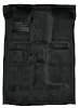 Molded Cut Pile Carpet Fits Select 2004-2012 Chevrolet/GMC/Isuzu Trucks [OE-Style Jute Backing, Extended Cab, 1-Piece, Ebony] - image 1