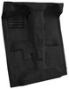 Molded Cut Pile Carpet Fits Select 2004-2012 Chevrolet/GMC/Isuzu Trucks [OE-Style Jute Backing, Regular Cab, 1-Piece, Black] - image 2