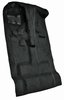 Molded Cut Pile Carpet Fits Select 2004-2012 Chevrolet/GMC/Isuzu Trucks [OE-Style Jute Backing, Crew Cab, 1-Piece, Ebony] - image 2