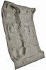 Molded Cut Pile Carpet Fits Select 2007-2014 Chevrolet/GMC Trucks [OE Jute Backing, Regular Cab, 1-Piece, Medium Gray/Pewter] - image 2