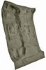 Molded Cut Pile Carpet Fits Select 2007-2014 Chevrolet/GMC Trucks [OE-Style Jute Backing, Extended Cab, 1-Piece, Almond] - image 2
