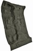 Molded Cut Pile Carpet Fits Select 2007-2014 Chevrolet/GMC Trucks [OE-Style Jute Backing, Extended Cab, 1-Piece, Gray] - image 2