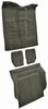 Molded Cut Pile Carpet Fits Select 2007-2010 Cadillac/Chevrolet/GMC SUVs [OE-Style Jute Backing, 4-Piece, Gray] - image 2
