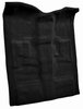 Molded Cut Pile Carpet Fits Select 2007-2010 Cadillac/Chevrolet/GMC SUVs [OE-Style Jute Backing, 1-Piece, Black] - image 2