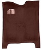 Molded Cut Pile Carpet for 1978-1987 Chevrolet El Camino, GMC Caballero [OE-Style Jute Backing, Maple/Canyon] - image 1