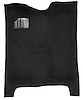 Molded Cut Pile Carpet for 1978-1987 Chevrolet El Camino, GMC Caballero [OE-Style Jute Backing, Black] - image 1