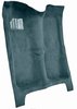 Molded Cut Pile Carpet for 1978-1987 Chevrolet El Camino, GMC Caballero [Mass Backing, Powder Blue] - image 2