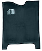 Molded Cut Pile Carpet for 1978-1987 Chevrolet El Camino, GMC Caballero [Mass Backing, Dark Blue] - image 1