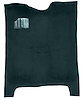 Molded Cut Pile Carpet for 1978-1987 Chevrolet El Camino, GMC Caballero [Mass Backing, Federal Blue] - image 1