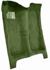Molded Cut Pile Carpet for 1978-1987 Chevrolet El Camino, GMC Caballero [Mass Backing, Willow Green] - image 2