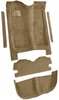 5-Piece Molded Cut Pile Carpet Kit for 1978 Chevrolet El Camino, GMC Caballero [OE-Style Jute Backing, Medium Doeskin] - image 2