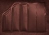 5-Piece Molded Cut Pile Carpet Kit for 1978 Chevrolet El Camino, GMC Caballero [OE-Style Jute Backing, Maple/Canyon] - image 3