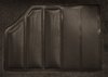 5-Piece Molded Cut Pile Carpet Kit for 1978 Chevrolet El Camino, GMC Caballero [OE-Style Jute Backing, Dark Briar Brown] - image 3