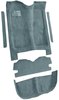 5-Piece Molded Cut Pile Carpet Kit for 1978 Chevrolet El Camino, GMC Caballero [Mass Backing, Powder Blue] - image 2