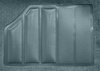 5-Piece Molded Cut Pile Carpet Kit for 1978 Chevrolet El Camino, GMC Caballero [Mass Backing, Powder Blue] - image 3