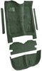 5-Piece Molded Cut Pile Carpet Kit for 1978 Chevrolet El Camino, GMC Caballero [Mass Backing, Sage Green] - image 2