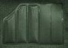 5-Piece Molded Cut Pile Carpet Kit for 1978 Chevrolet El Camino, GMC Caballero [Mass Backing, Sage Green] - image 3