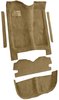 5-Piece Molded Cut Pile Carpet Kit for 1978 Chevrolet El Camino, GMC Caballero [Mass Backing, Doeskin/Camal Tan] - image 2