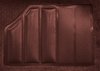 5-Piece Molded Cut Pile Carpet Kit for 1978 Chevrolet El Camino, GMC Caballero [Mass Backing, Maple/Canyon] - image 3